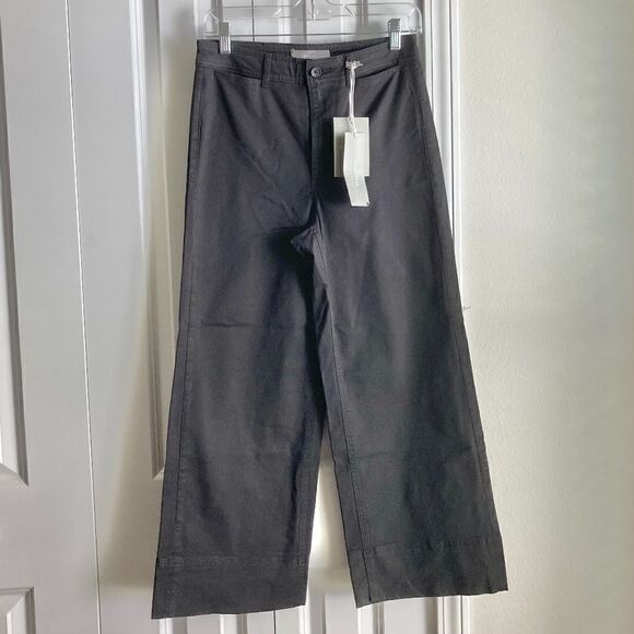 Everlane Women's Culottes Black size 2 NWT - Picture 1 of 4